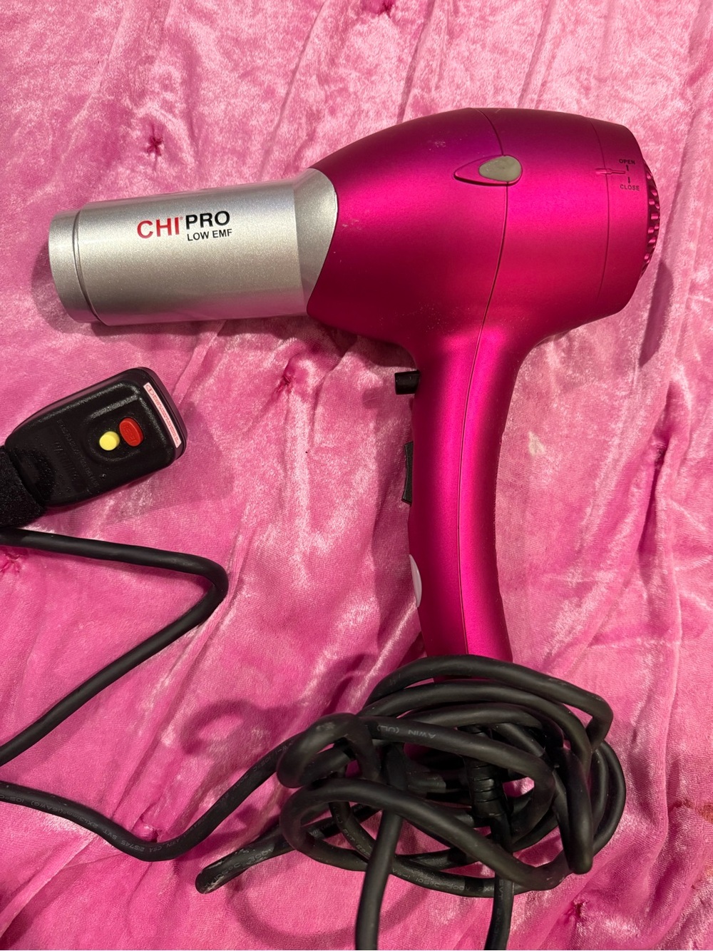 CHI PRO Pink Low EMF Hair Dryer